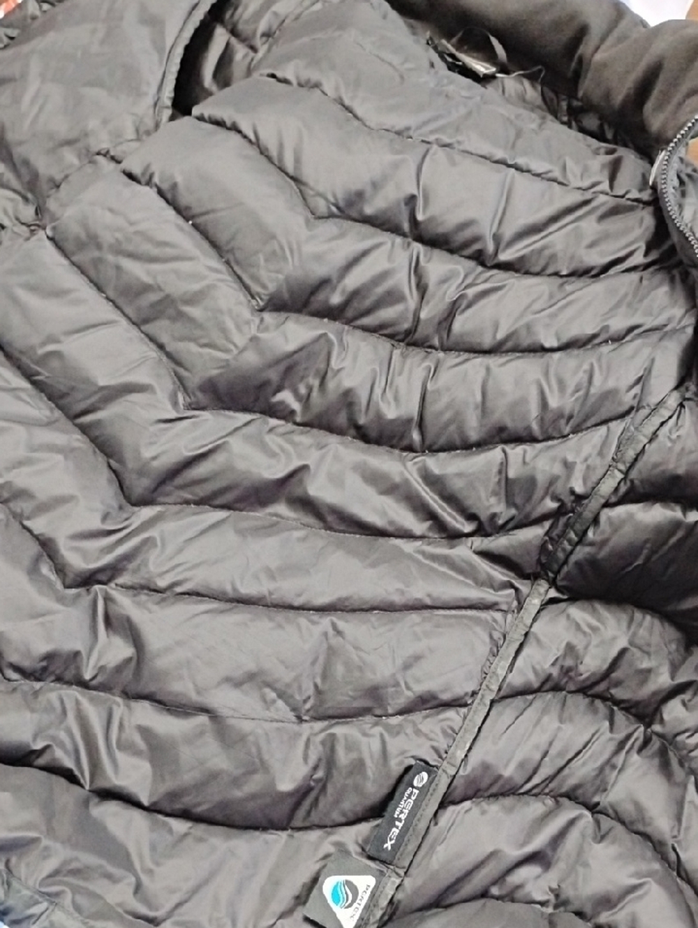 The North Face Women's Black Chevron Quilted Puffer Jacket, Sz L - Picture 8 of 9